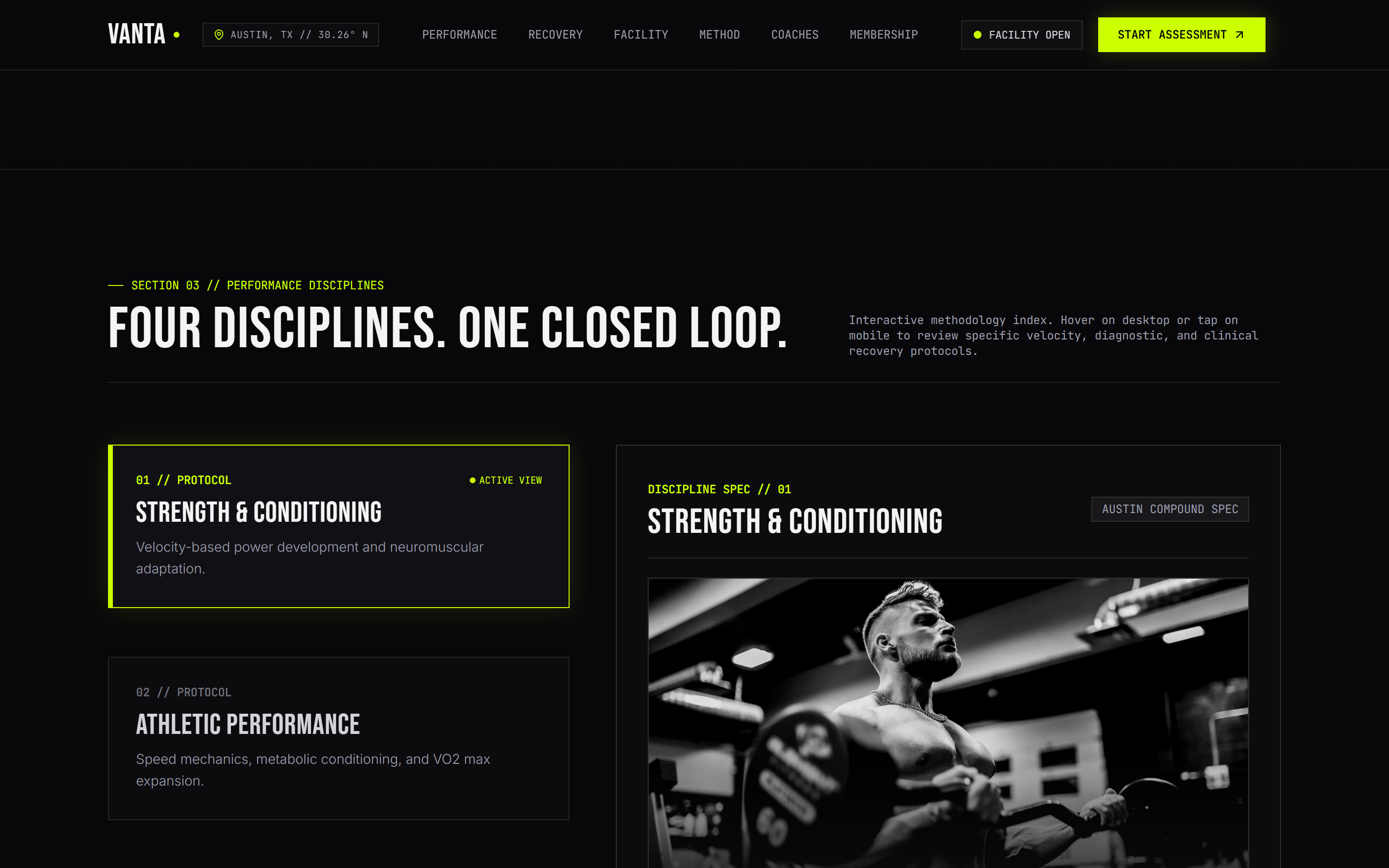 VANTA PERFORMANCE & RECOVERY